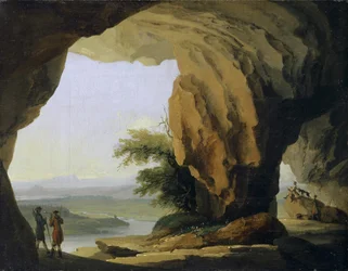 Landschaft mit Beatushöhle, ca. 1774-77