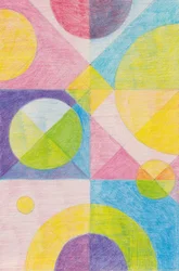 Bunte geometrische Formen