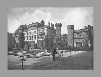 Hawarden Castle, um 1900