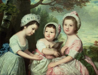 Caroline, Samuel Graeme und Catherine Marsh