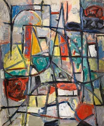 Abstrakte Komposition, ca. 1949