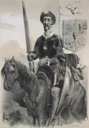 Don Quijote von der Mancha. 1856