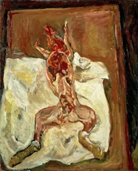 Gehäutetes Kaninchen, ca. 1921