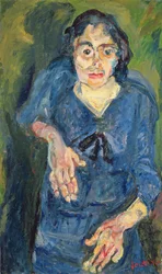 Porträt - Frau in Blau