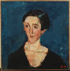 Porträt von Madalaine Castaing, ca. 1928