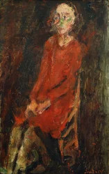 Junge Frau in Rot, 1928