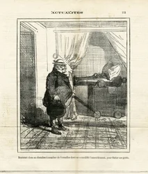 Illustration von Cham (1819-1879) in Le Charivari