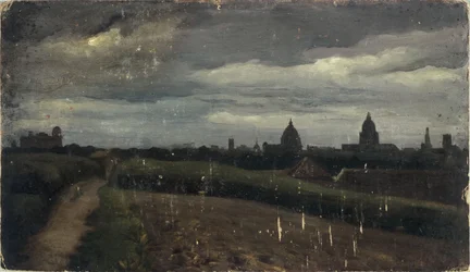 Gesamtansicht von Paris von den Gobelins