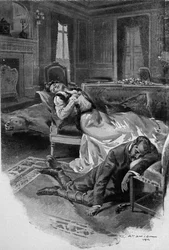 Erzherzog Rudolf, Kronprinz von Österreich (1858-1889), tötet sich und seine Geliebte, Baronin Mary Vetsera, in seinem Jagdschloss in Mayerling - Drama von Mayerling: Erzherzog Rudolf von Habsburg (Erzherzog Rudolf von Habsburg) (Habsburg-Lothringen)
