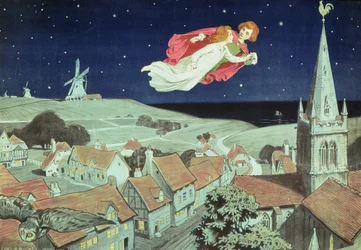 Plakat zur ersten Aufführung von J.M. Barries 