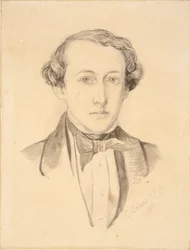 Porträt von Sir John Everett Millais, 1850