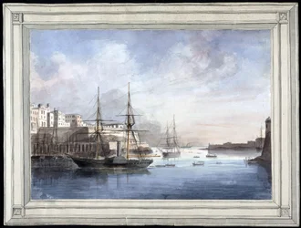 Ansicht von Malta (ca. 1849)