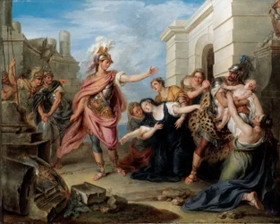 Andromache und Pyrrhus
