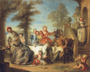 Don Quixote im Gasthaus