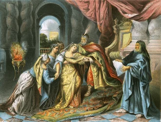 Esther vor Ahasverus