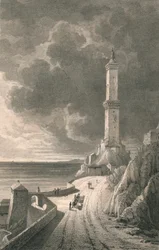 Genua. Leuchtturm, 1818