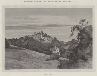 Englische Häuser, Alton Towers, das alte Schloss