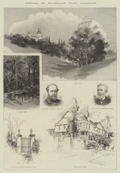 Eröffnung des Waterlow Parks, Highgate