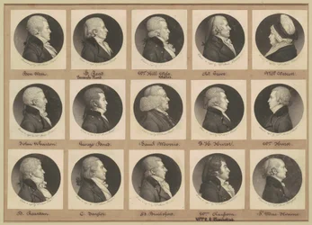 Saint-Mémin Sammlung von Porträts, Gruppe 11