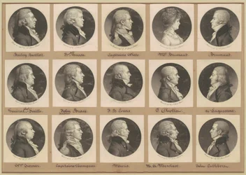 Saint-Mémin Sammlung von Porträts, Gruppe 16