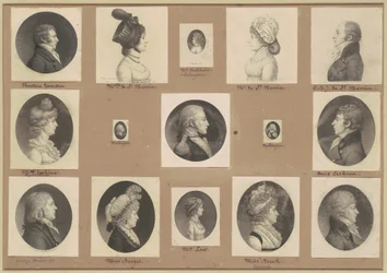 Saint-Mémin Sammlung von Porträts, Gruppe 50