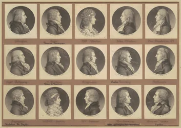 Saint-Mémin Sammlung von Porträts, Gruppe 6