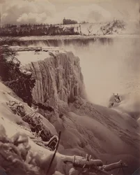 Gefrorene Wasserfälle