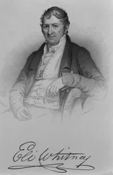 Eli Whitney, graviert von D.C. Hinman, 1846