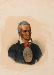 ROTE JACKE. SENECA KRIEGSHÄUPTLING.