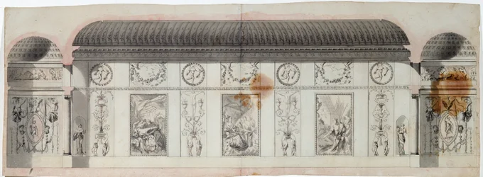 Inneneinrichtung des Katharinenpalastes, Zarskoje Selo, Russland, 1780er Jahre