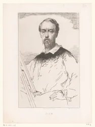 Porträt von Félix François Georges Philibert Ziem