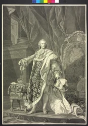 König von Frankreich Ludwig XV
