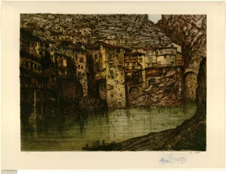 Pont-en-Royans (große Platte) (Probe b)