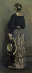 Porträt von Fräulein J.L.B.