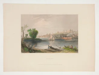 Albany, Illustration für Nathaniel Parker Willis