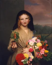 Das Blumenmädchen, 1846