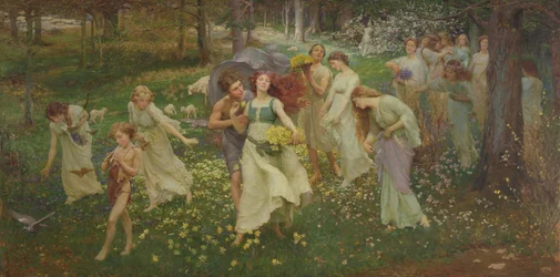 Das Fortschreiten des Frühlings, 1905