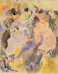 Zeichnung für Zolas Nana, 1915-16