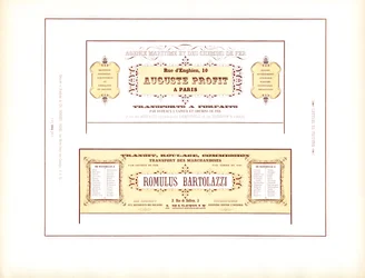 Dekorative Visitenkarten für Transportunternehmen