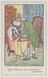 Illustration für Sense and Sensibility von Jane Austen