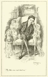 Illustration für Die Essays von Elia von Charles Lamb (Gravur)