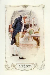 Es war die Luft und Haltung eines Montoni (Illustration)