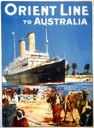 Orient Line nach Australien
