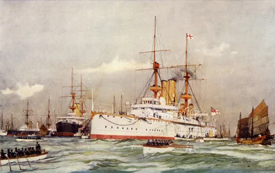 Die Centurion. Sir Edward Seymours Flaggschiff im Fernen Osten (1900)