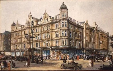 Das alte Gebäude, Bourne und Hollingsworth, Oxford Street