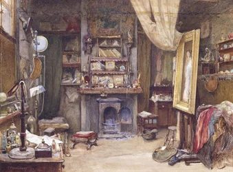 Das Atelier des Künstlers, 1885