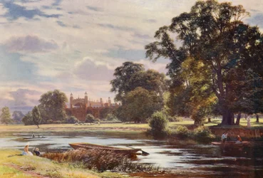 Fernansicht des Eton College