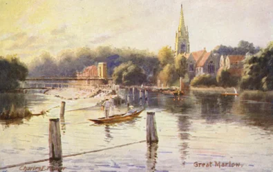 Fluss Themse: Great Marlow