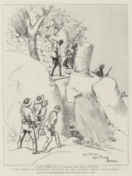 Der Aufstand in Rhodesien, Kämpfe in den Granit-Kopjes bei Gwelo