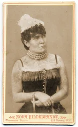 Porträt von Nora Hilderbrandt, ca. 1893